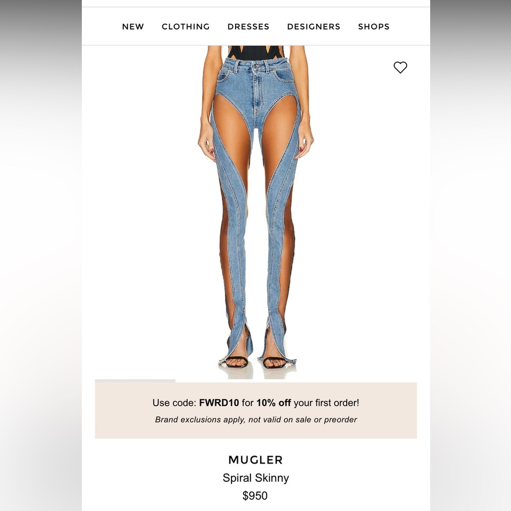 MUGLER JEANS